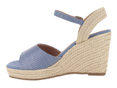 Sandalias Roze Azul de Plataforma para Mujer