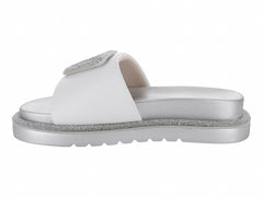 Sandalias ROZE Blancas con Glitter para Mujer