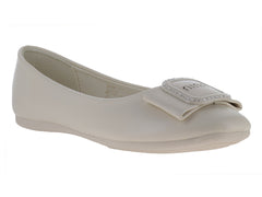 Zapatos Planos ROZE Off White para Mujer