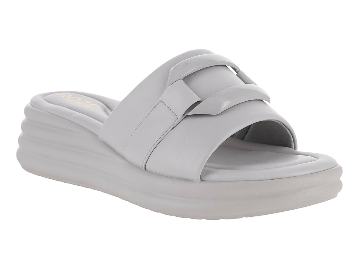 Sandalias Roze Plataforma Gris para Mujer