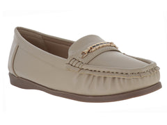 Mocasines Roze Beige para Mujer