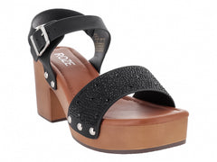 Sandalias ROZE Negro para Mujer