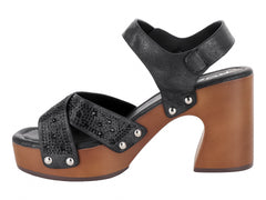 Sandalias ROZE Negro para Mujer