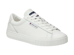 Tenis Tommy Hilfiger Cupsole Sneaker Ecru para Mujer