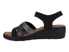 Sandalias ROZE Plataforma Negro para Mujer