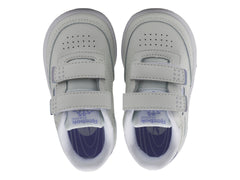 Tenis Reebok Club C 2V 2.0 Gris y Morado para Niño