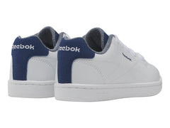 Tenis Reebok RBK Royal Complete CLN 2.0 Blanco y Azul para Niño