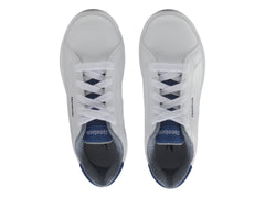 Tenis Reebok RBK Royal Complete CLN 2.0 Blanco y Azul para Niño