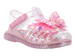 Sandalias Roze Glitter Pink para Niña