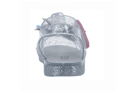 Sandalias ROZE Glitter Plata para Niña
