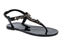 Sandalias ROZE Negro para Mujer