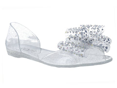 Sandalias ROZE Clear Glitter para Mujer
