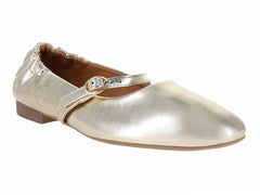 Zapatos Planos ROZE Color Dorado para Mujer