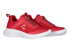Tenis Charly Deportivos Rojo y Blanco para Hombre
