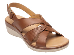 Sandalias Flexi Color Tan para Mujer