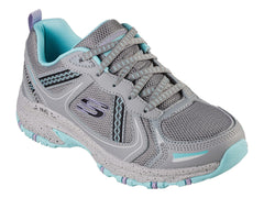 Tenis Skechers Outdoors Gris y Azul para Mujer