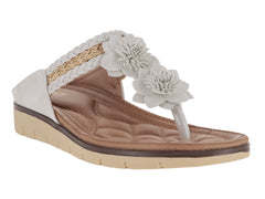 Sandalias Roze Blancas para Mujer