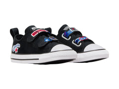 Tenis Converse Chuck Taylor 2V Negro Multicolor para Niña