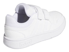 Tenis Adidas Hoops 3.0 Blancos para Niño