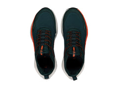 Tenis Charly Verde Oscuro y Naranja para Hombre