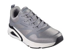 Tenis Skechers Tres-Air One Gris y Blanco para Hombre