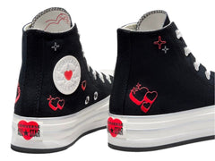 Tenis Converse Chuck Taylor All Star Eva Lift Negro para Niña