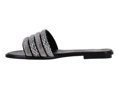 Sandalias Luna Rosa Negro para Mujer