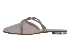 Zapatos Planos Luna Rosa Color Latte para Mujer
