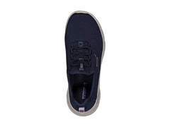 Tenis Skechers Go Walk Flex Azul Marino y Lavanda para Mujer