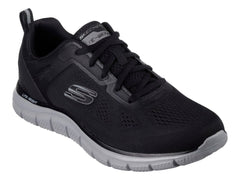 Tenis Skechers Track Negro y Gris para Hombre
