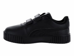 Tenis PUMA Carina 2.0 V Negro y Plata para Niña