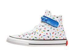 Tenis Converse Chuck Taylor All Star Blanco y Azul para Niño