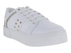 ANDRAX Tenis Blanco para Mujer