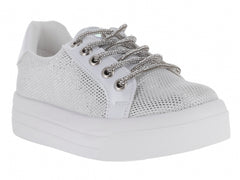 Tenis Divitas Plata para Niña