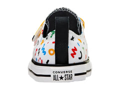 Tenis Converse Chuck Taylor All Star Blanco y Amarillo para Niño
