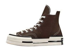 Tenis Converse Chuck 70 Plus HI Café y Negro para Mujer