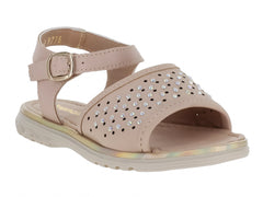Sandalias Trencitas Color Maquillaje para Niña