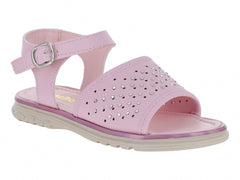 Sandalias Trencitas Candy Rosa para Niña