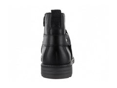 Botas Flexi de Cuero Negro para Hombre