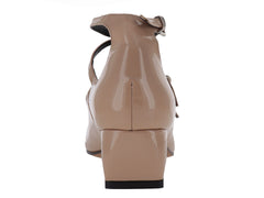 Zapatos de Tacón Via Libera Color Nude para Mujer