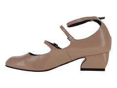 Zapatos de Tacón Via Libera Color Nude para Mujer
