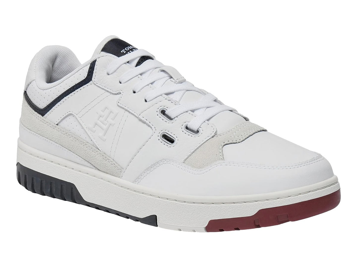 Tenis Tommy Hilfiger TH Basket Street Blancos para Hombre