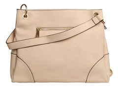 Bolsa de Hombro Felianna Color Nude para Mujer