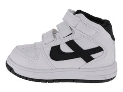 Tenis Panam Blanco y Negro para Niño