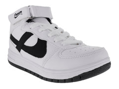 Tenis Panam Blanco y Negro para Niño