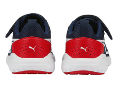 Tenis PUMA All-Day Active Azul Marino y Rojo para Niño