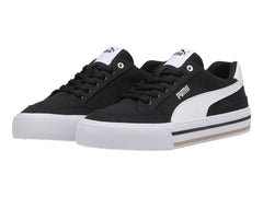 Tenis PUMA Court Classic Vulc FS Negro y Blanco para Hombre