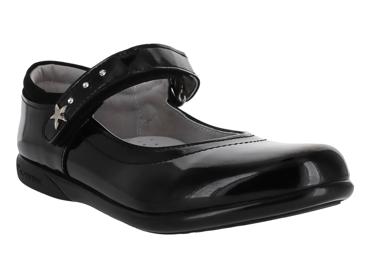 Zapatos Karsten Negros de Charol para Niña