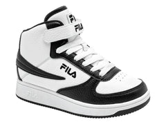 Tenis Fila A-High Blanco y Negro para Niño