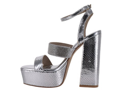 Sandalias ROZE Plata para Mujer